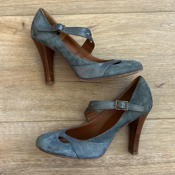 Marc by Marc Jacobs Mary Jane Pumps Stacked Heel Platform - Picture 1 of 15